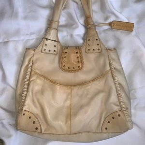 Aqua Madonna Leather Purse